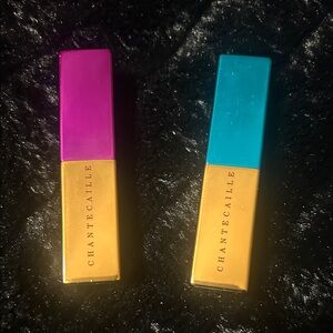Limited Edition Chantecaille Lipstick Duo - Fuchsia and Teal